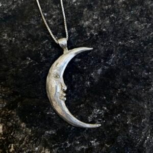 Silver Crescent Moon #3